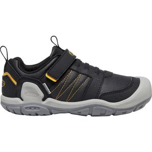 Keen Knotch Peak Older Kids Wandelschoenen Black/Keen Yellow Maat 34