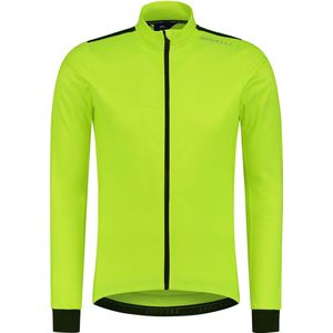 Rogelli Core Fietsshirt - Lange Mouwen - Heren - Fluor Geel, Zwart - Maat 2XL