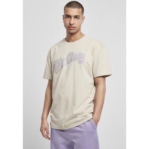 Urban Classics - Baseball Heren T-shirt - XL - Creme