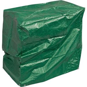 Barbecue Cover - Groen - 1500 x 1000 x 1250 mm - Beschermhoes voor BBQ