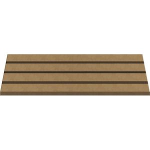 Gomille MDF Standaard 35x13 cm 3 Groeven