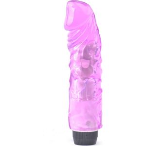 Realistische Dildo Vibrator Fat Al Purple - Stimulerend voor clitoris - Stimulerend voor vrouwen - Spannend voor koppels - Sex speeltjes - Sex toys - Erotiek - Sexspelletjes voor mannen en vrouwen – Seksspeeltjes - Dildo vibrerend