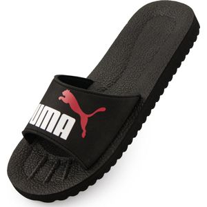 Slippers puma purecat slide black-white