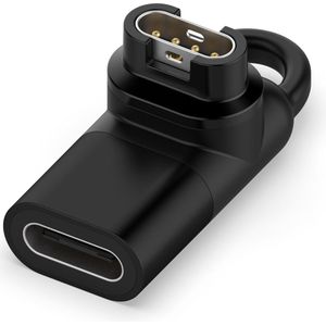 YONO Oplader Adapter geschikt voor Garmin Smartwatch - Type C - Zwart