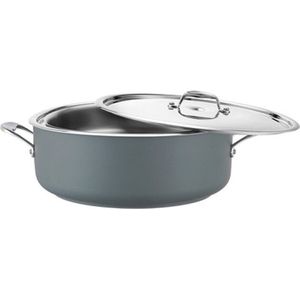 Pujadas Bain Marie Pan Ø32cm - 3,7 Liter - RVS 720978 - Horeca & Professioneel