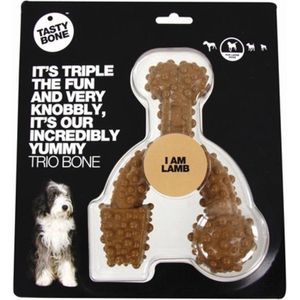 TastyBone - Large - Trio Bone lamb - Hond - Kauwspeelgoed - Vegan