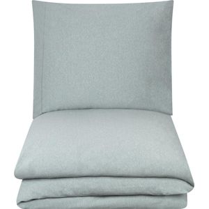 House in Style Luxe kussenhoes Tumba Katoenen jersey, 80 x 80 cm, grijs