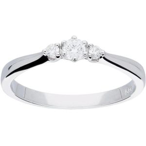 Glow Ring Diamant 3-0.145 G-SI Wit 585