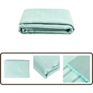 vidaXL Tenttapijt - 250x250 cm - Groen - Op maat knipbaar Kampeermat - Tenttapijt - Camping Matras - Outdoor Vloerbedekking - Groene Tenttapijt