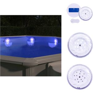 vidaXL Zwembadlamp - LED - Onderwaterverlichting - 150 mm - IPX7 - Zwembadonderhoud