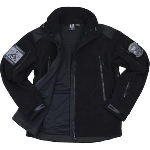 101 INC - Heavy duty fleece vest (kleur: Zwart / maat: M)