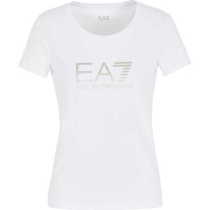 Emporio Armani Ea7 Wit T-Shirt - Sportwear - Vrouwen