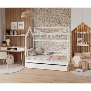 FDM® PARMA 4KIDS Babymatras 90x160 cm - Koudschuim Baby Matrassen - Hoogte 15 cm H2 en H3 - Visco - Aloevera - Dubbelzijdig - Afritsbaar hoes wasbaar - Bestand tegen schimmels en andere allergenen - Öko-Tex gecertificeerd
