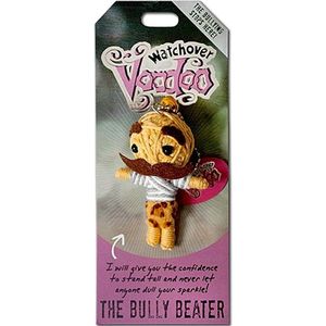 Watchover Voodoo ""Verslaat de Pester"" -sleutelhanger - geluksbrenger