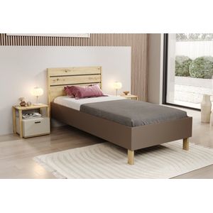 Meubella - Kinderbed Livingston - Beige - 90x200 cm
