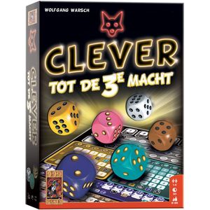 999 Games Clever tot de 3e Macht - Dobbel en vul je dobbelstenen slim in - Geschikt voor 1-4 spelers vanaf 8 jaar