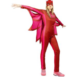 FUNIDELIA Owlette kostuum voor vrouwen - PJ Masks - Maat: S - Rood