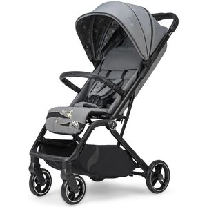 Osann Buggy Boogy2 - Monster Grey - Voor kindjes van 0 tot 22 KG - Zeer compact opvouwen - Lichtgewicht - Incl Regenhoes - Reflecterende elementen - geveerde EVA Banden - Zonnekap met UPF 50+ Zonbescherming