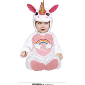 Fiestas Guirca - Jumpsuit regenboog baby unicorn 12-18 maanden