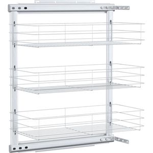 vidaXL-Draadmand-keuken-uittrekbaar-3-laags-47x25x56-cm-zilverkleurig