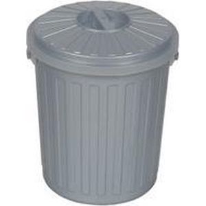 Afvalbak Rond M/d Mini-bin 24x29 - 7 L Grijs Ok Keeeper 10212