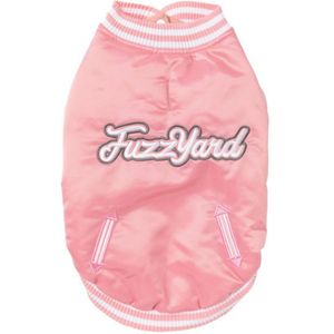 Fuzzyard Fastball Jacket Roze - Hondenkleding - 35 cm