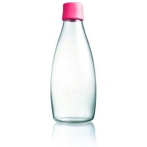 Retap Waterfles - Glas - 0,8 l - Roze