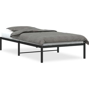VidaXL-Bedframe-metaal-zwart-100x190-cm