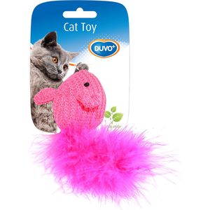 Duvoplus - Speelgoed Voor Dieren - Kat - Assortiment Muisjes Wol 10x6x4cm Blauw/roze - 1st