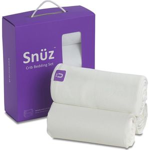 Snuz Beddengoedset voor co-sleeper - 45x90cm - Wit met jersey deken