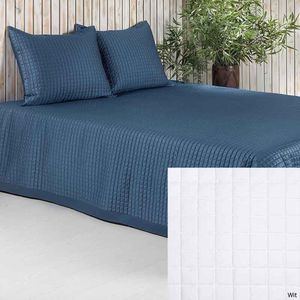 Luxe bedsprei Chicago Wit - 260x280