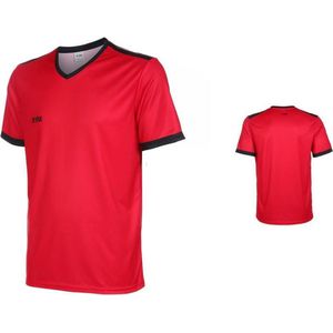 VSK Fly Voetbalshirt Blanco Rood-Zwart-164