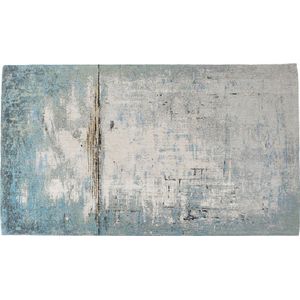 Kare Vloerkleed Abstract Light Blue 240x170cm