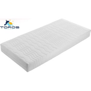 90x200 Topdek matras - 15cm dik - Koudschuim - Afritsbaar en wasbaar - Gratis Retour! - Topper Topmatras