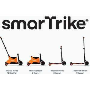 Smartrike Xtend Scooter Ride-on step Orange