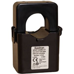 Counttec ESCT-T24 KW30200 Meet-stroomomvormer Primaire stroom 200 A Secundaire stroom 5 A Doorvoer (Ø):25 mm Klapmontag