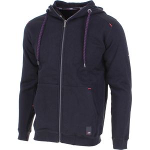 KRB Workwear® BRAM Full Zip Hooded Sweater ZwartXL