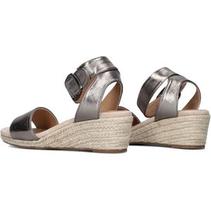 Omoda 0577-2 Espadrilles - Zomer Schoenen - Dames - Zilver - Maat 42