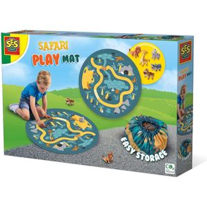 Safari speelmat en opbergzak 2 in 1