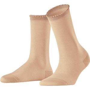 FALKE Bold Dot duurzaam organisch katoen sokken dames beige - Maat 39-42