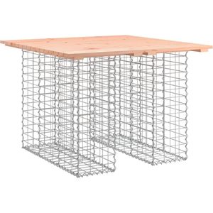 vidaXL - Tuinbank - schanskorfontwerpx102x72 - cm - massief - douglashout