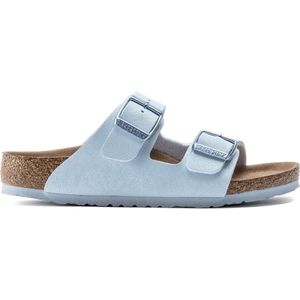 Birkenstock Arizona Kids Slippers Light Blue Narrow-fit |  Blauw | Imitatieleer | Maat 29