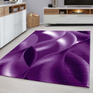 Plus Vloerkleed - Laagpolig Tapijt Woonkamer - Paars- 160x230 CM