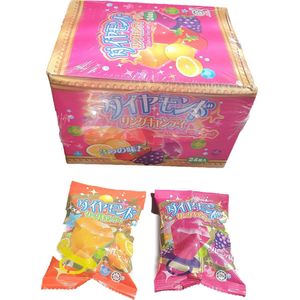 Diamant Fruit Ring Candy Japans - 24 stuks - Snoep box - Halal