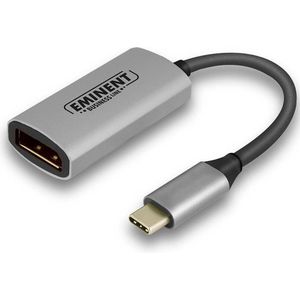 USB C naar DisplayPort female converter Zilver