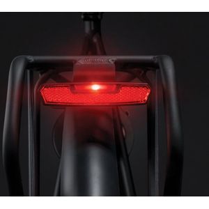 AXA Juno Ebike – 6-12V – Remlicht functie - Fiets Achterlicht - LED Fietsverlichting - 50 mm - Rood