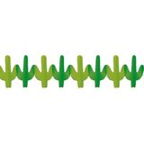Mexicaanse Western Cactus thema feest slingers 300 cm - Papier - Brandvertragend