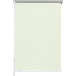 Zijgeleiding - Energiereductie - Rolgordijn plafond- of wandmontage ondoorzichtig - Crème 102 x 180 cm (BxH)