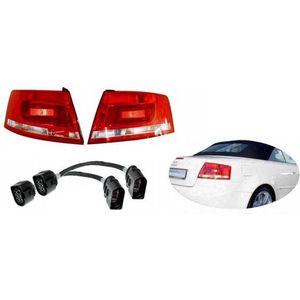 Autolampen - Facelift LED achterlichten - Retrofit - Audi A4 8H Cabrio