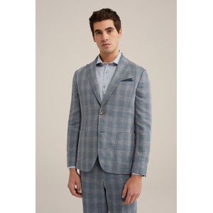 Van Gils Heren slim fit blazer met dessin